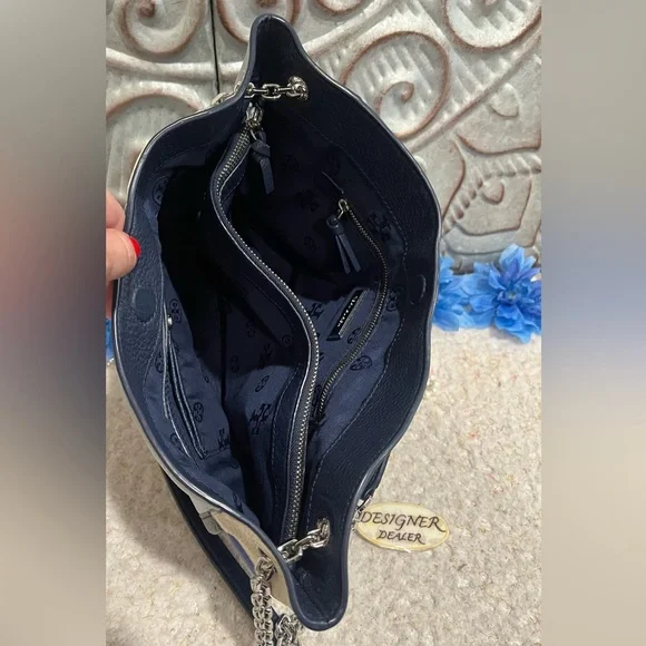 TORY BURCH Britten Patchwork Tote RARE!! 💎💎💎 - Picture 13 of 16